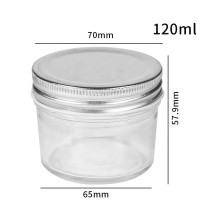 4oz glass mason jar clear canning glass jar